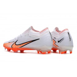 Kopacky Nike Air Zoom Mercurial Vapor XV Elite FG Low Bílý Oranžovýý Pánské 