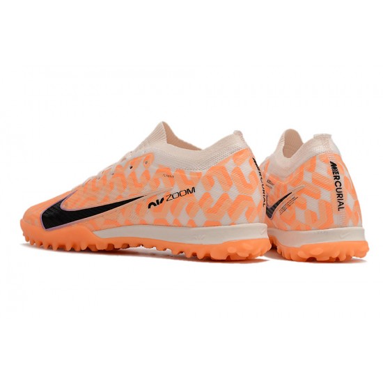 Kopacky Nike Air Zoom Mercurial Vapor XV Elite TF Mid-top Hnědožlutý Oranžovýý Pánské Dámské