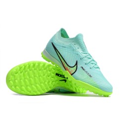 Kopacky Nike Air Zoom Mercurial Vapor XV Elite TF Mid-top Turqoise Zelená Pánské Dámské