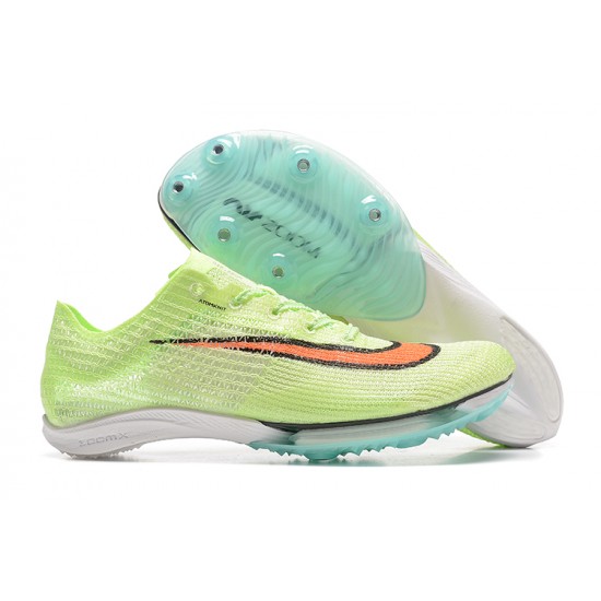 Kopacky Nike Air Zoom Victory Oranžovýý Zelená Modrý Track Field Spikes Pánské Low Football Cleats