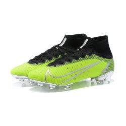 Kopacky Nike Mercurial Superfly 8 Elite FG High Černá Zelená Zlato Pánské 