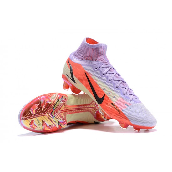 Kopacky Nike Mercurial Superfly 8 Elite FG High Nachový Růžový Pánské 