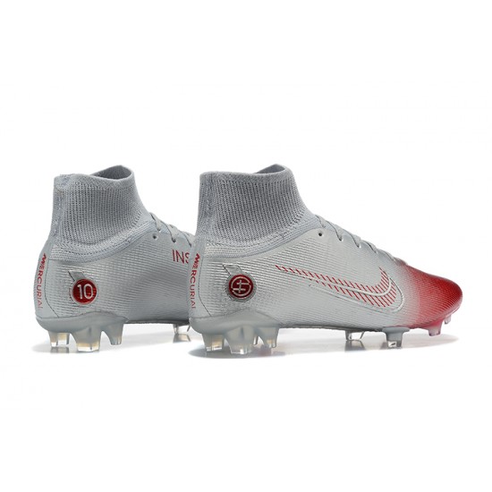 Kopacky Nike Mercurial Superfly 8 Elite FG High Zlato Červené Pánské 