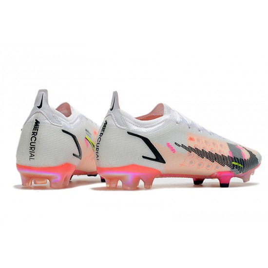 Kopacky Nike Mercurial Superfly 8 Elite FG Low Bílý Růžový Pánské 