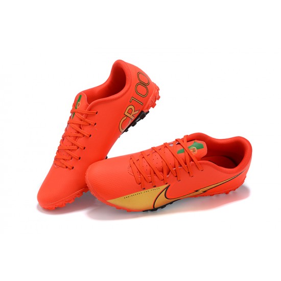 Kopacky Nike Mercurial Vapor 13 Academy TF Zlato Oranžovýý Low Pánské 