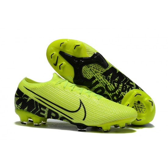 Kopacky Nike Mercurial Vapor 13 Elite FG Zelená Černá Low Pánské 