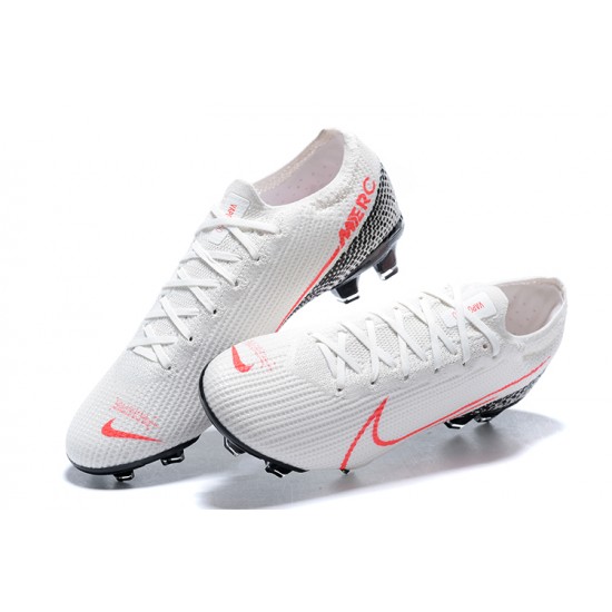 Kopacky Nike Mercurial Vapor 13 Elite FG LightOranžovýý Černá Bílý Low Pánské 