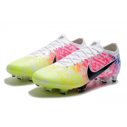 Kopacky Nike Mercurial Vapor 13 Elite FG Low Růžový Žlutý Modrý Pánské 