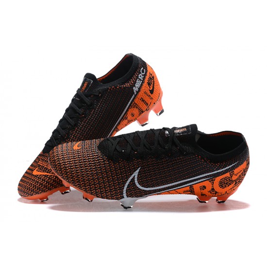 Kopacky Nike Mercurial Vapor 13 Elite FG Oranžovýý Černá Bílý Low Pánské 