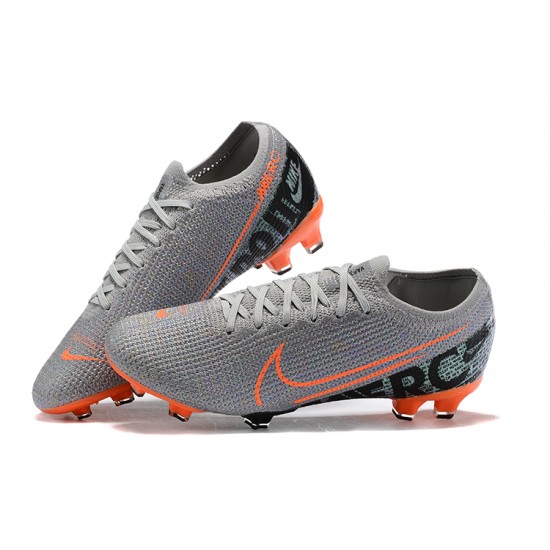 Kopacky Nike Mercurial Vapor 13 Elite FG Oranžovýý Šedá Černá Zelená Low Pánské 