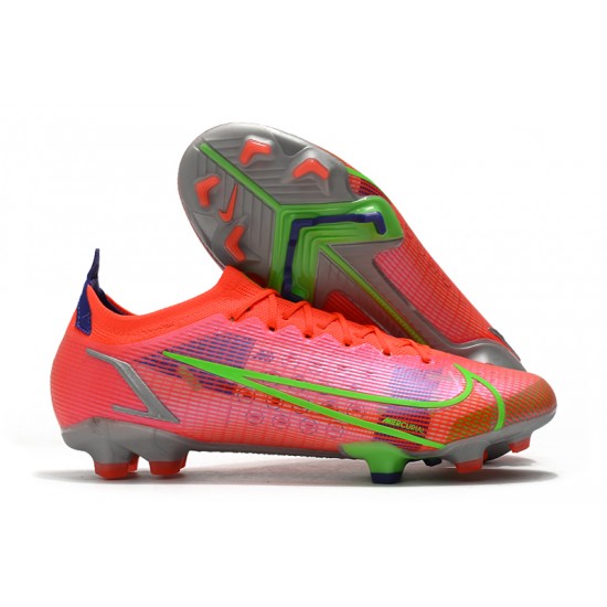 Kopacky Nike Mercurial Vapor 14 Elite FG Low Růžový Žlutý Pánské 