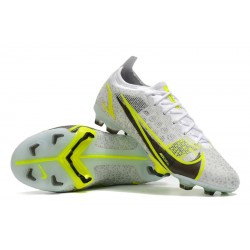 Kopacky Nike Mercurial Vapor 14 Elite FG Low Bílý Žlutý Černá Woemn And Pánské 