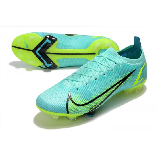 Kopacky Nike Mercurial Vapor 14 Elite MDS FG Low Turqoise Zelená Woemn And Pánské 