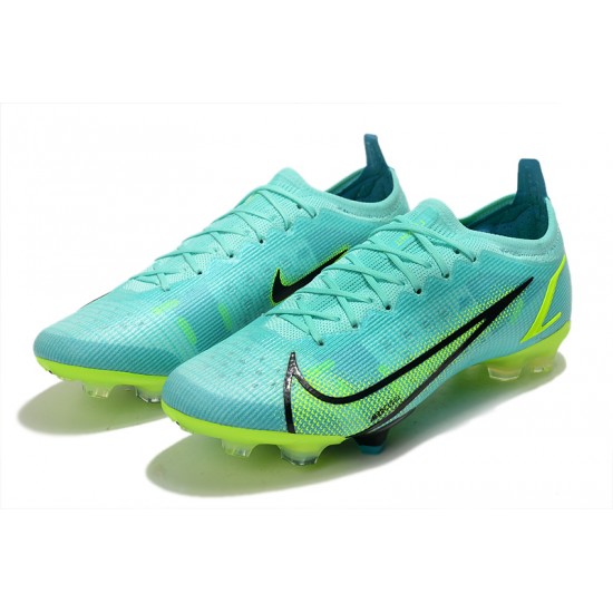 Kopacky Nike Mercurial Vapor 14 Elite MDS FG Low Turqoise Zelená Woemn And Pánské 