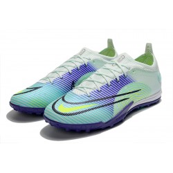 Kopacky Nike Mercurial Vapor 14.5 Elite TF Low Bílý Turqoise Nachový Multi Pánské 