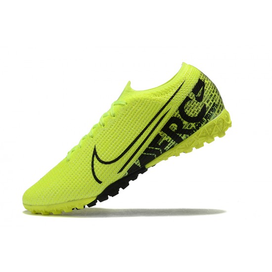 Kopacky Nike Mercurial Vapor 13 Elite TF Černá Zelená Low Pánské 