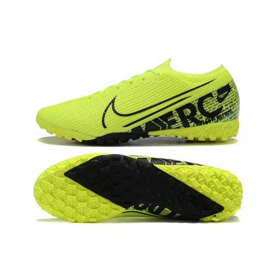 Kopacky Nike Mercurial Vapor 13 Elite TF Černá Zelená Low Pánské 