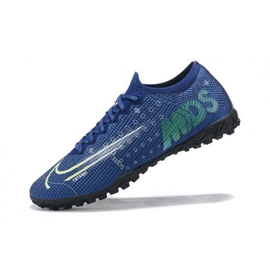 Kopacky Nike Mercurial Vapor 13 Elite TF Modrý Žlutý Černá Low Pánské 