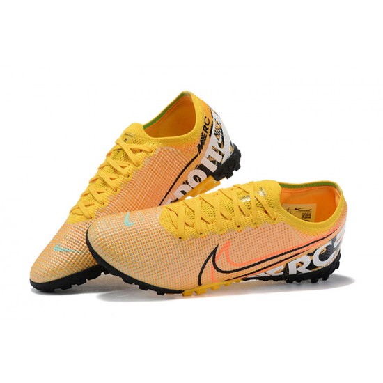 Kopacky Nike Mercurial Vapor 13 Elite TF Žlutý Bílý Černá Low Pánské 