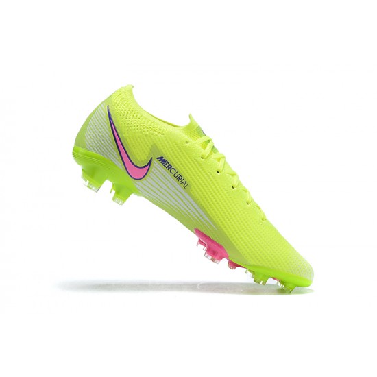 Kopacky Nike Mercurial Vapor VII 13 Elite FG LightŽlutý Růžový Černá Bílý Low Pánské 