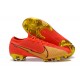 Kopacky Nike Mercurial Vapor VII 13 Elite FG Červené Zlato Low Pánské 