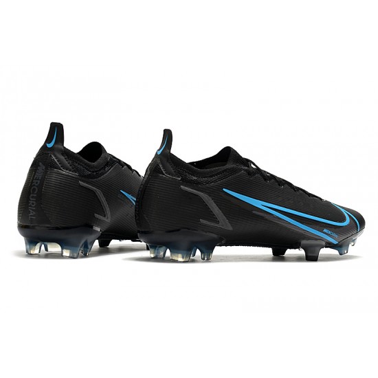 Kopacky Nike Mercurial Vapor XIV Elite FG Low Černá Modrý Pánské 