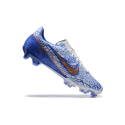 Kopacky Nike Mercurial Vapor XV FG Bílý Zlato Modrý Pánské Low 