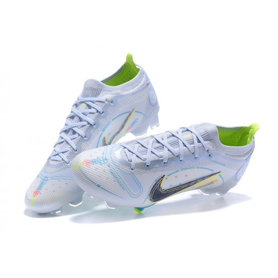 Kopacky Nike Mercurial Vapor Xiv Elite FG Černá Žlutý Modrý Low Pánské 