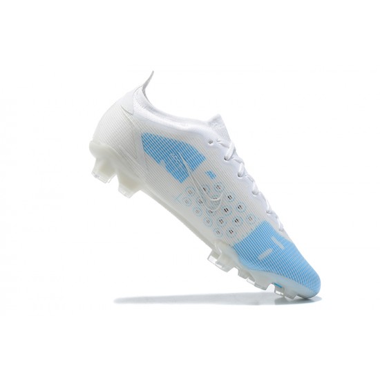 Kopacky Nike Mercurial Vapor Xiv Elite FG Bílý LightModrý Low Pánské 