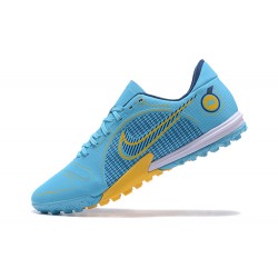 Kopacky Nike Vapor 14 Academy TF Modrý Žlutý Bílý Černá Low Pánské 