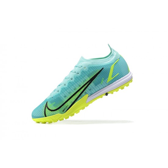 Kopacky Nike Vapor 14 Academy TF LightZelená Černá Žlutý Low Pánské 