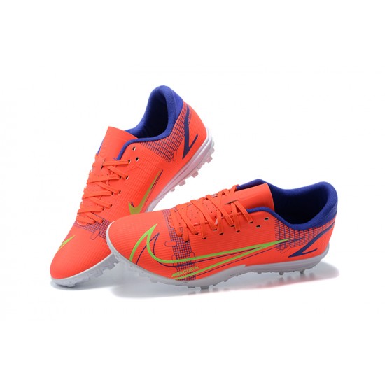 Kopacky Nike Vapor 14 Academy TF Oranžovýý Modrý Bílý Žlutý Low Pánské 