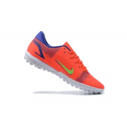 Kopacky Nike Vapor 14 Academy TF Oranžovýý Modrý Bílý Žlutý Low Pánské 