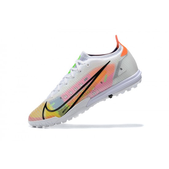 Kopacky Nike Vapor 14 Academy TF Růžový Modrý Žlutý Černá Low Pánské 