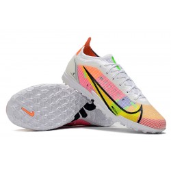 Kopacky Nike Vapor 14 Elite TF Low Žlutý Růžový Bílý Pánské 