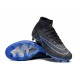 Kopacky Nike Air Zoom Mercurial Superfly 9 Elite AG High Top Černá Blue Bílý Pánské