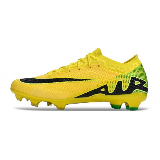 Kopacky Nike Air Zoom Mercurial Vapor 15 Elite FG Low Žlutý Černá Pánské/Dámské 