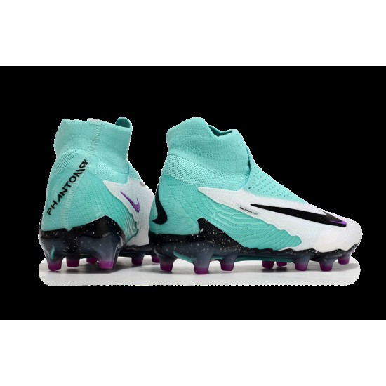 Kopačky Pánské/Dámské Nike Phantom GX Elite AG High top Teal Černá 