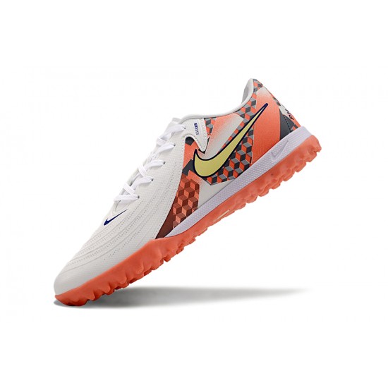 Kopačky Nike Phantom GX II ACAD LV8 TF Bílý Oranžovýý Pánské 