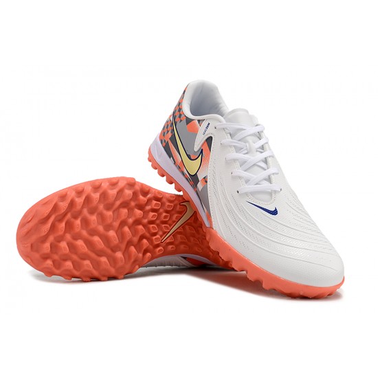 Kopačky Nike Phantom GX II ACAD LV8 TF Bílý Oranžovýý Pánské 