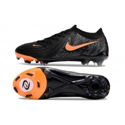 Kopačky Nike Phantom Luna Elite FG Černá a Oranžovýý Pánské 