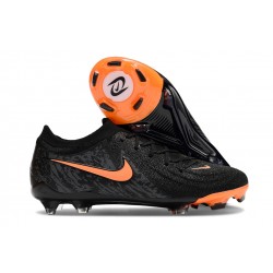 Kopačky Nike Phantom Luna Elite FG Černá a Oranžovýý Pánské 