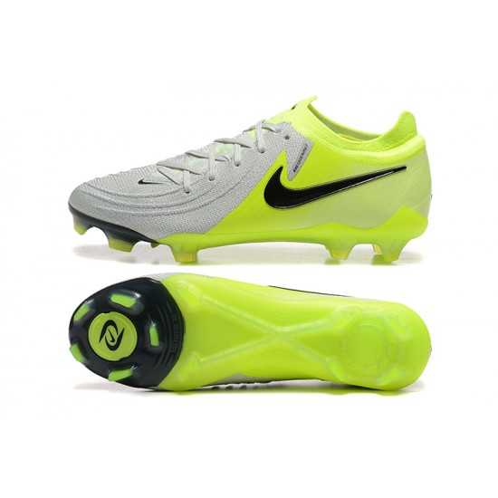 Kopačky Nike Phantom Luna Elite FG Chartreuse Černá Pánské 