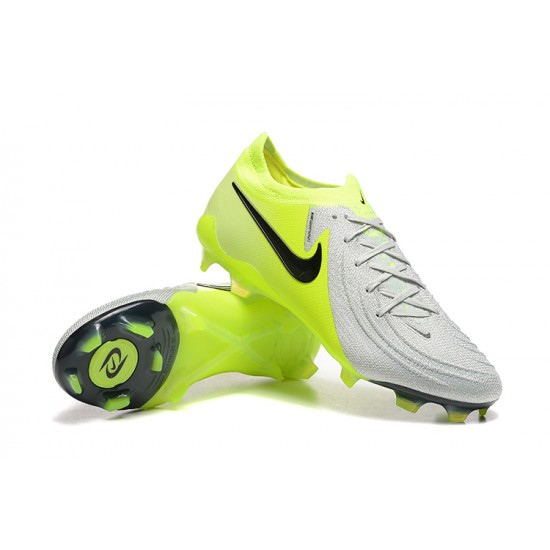 Kopačky Nike Phantom Luna Elite FG Chartreuse Černá Pánské 