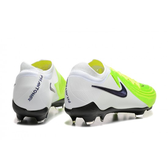 Kopačky Nike Phantom Luna Elite FG Chartreuse a Černá Pánské 