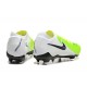 Kopačky Nike Phantom Luna Elite FG Chartreuse a Černá Pánské 