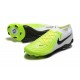 Kopačky Nike Phantom Luna Elite FG Chartreuse a Černá Pánské 