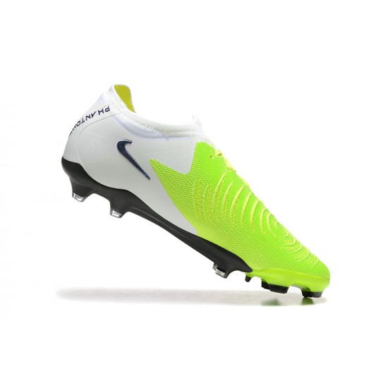 Kopačky Nike Phantom Luna Elite FG Chartreuse a Černá Pánské 