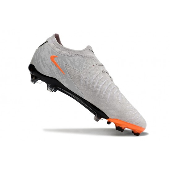 Kopačky Nike Phantom Luna Elite FG Šedá Oranžovýý Pánské 