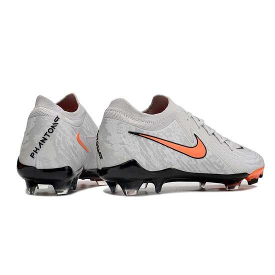 Kopačky Nike Phantom Luna Elite FG Šedá Oranžovýý Pánské 